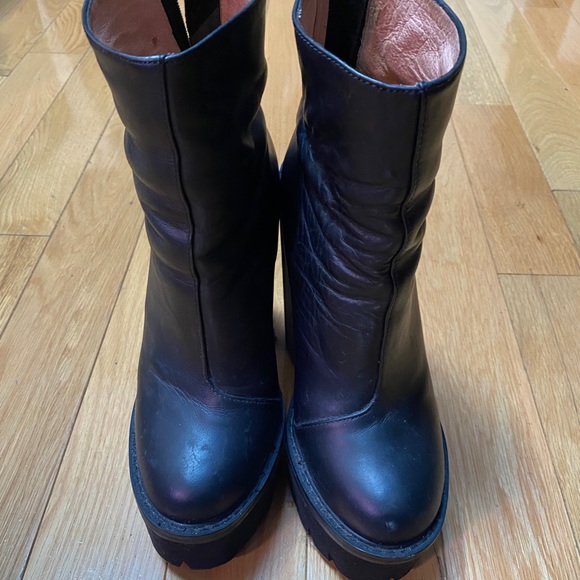 Jeffrey Campbell RARE Mulder Platform Boots - Picture 2 of 4